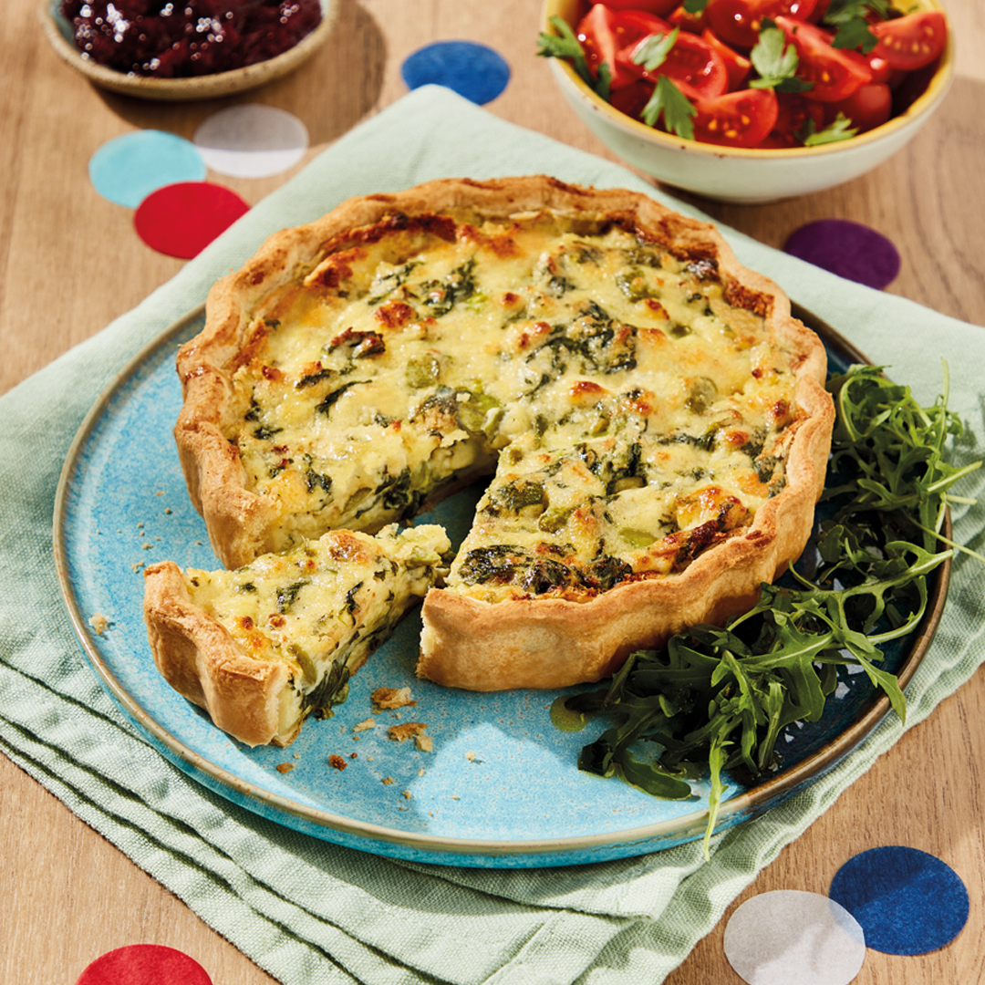 Quiche fit for a king: Morrisons launches Coronation quiche for just £3