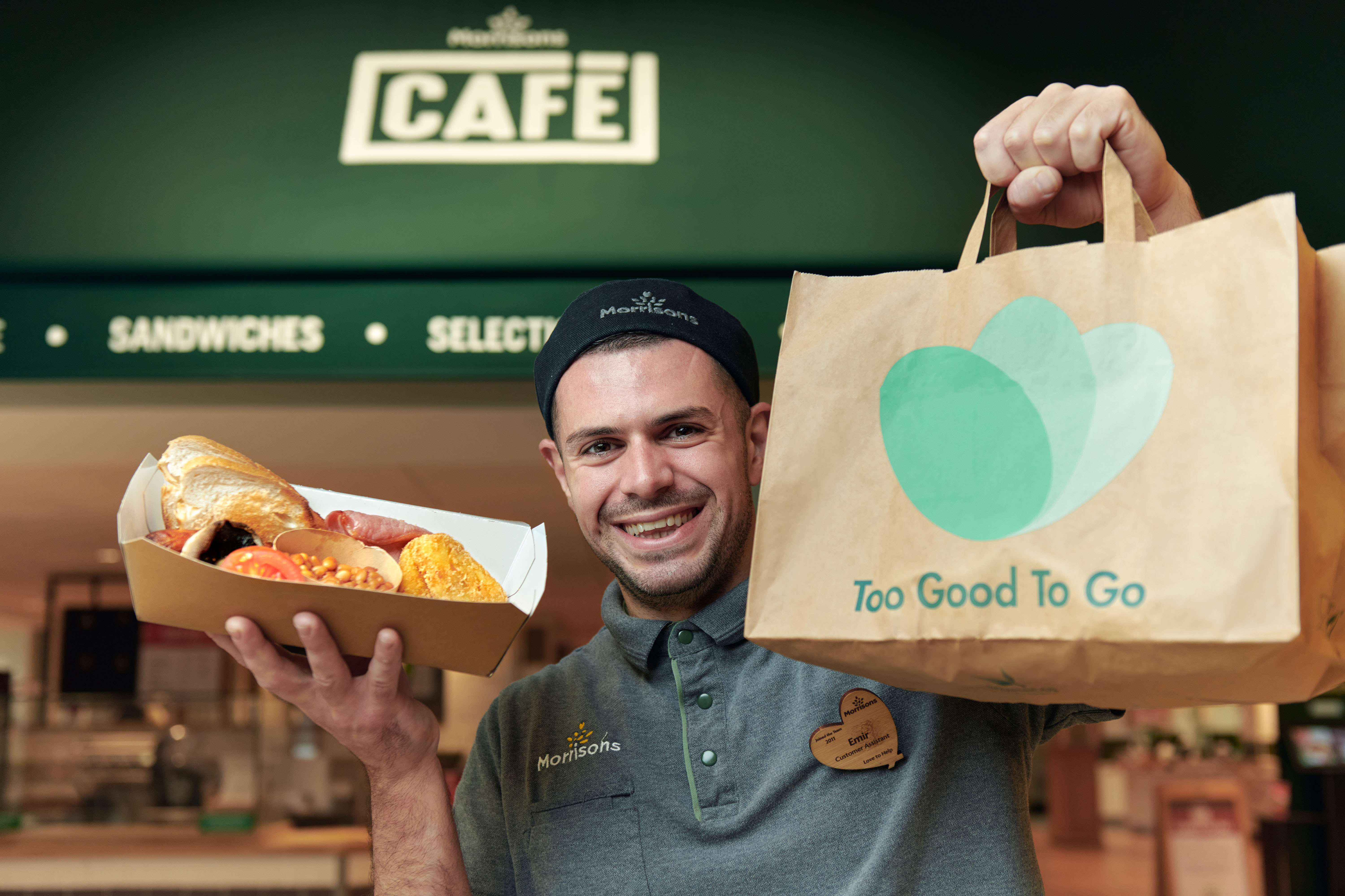 Morrisons launches magic bags of unsold food from cafes to prevent food waste