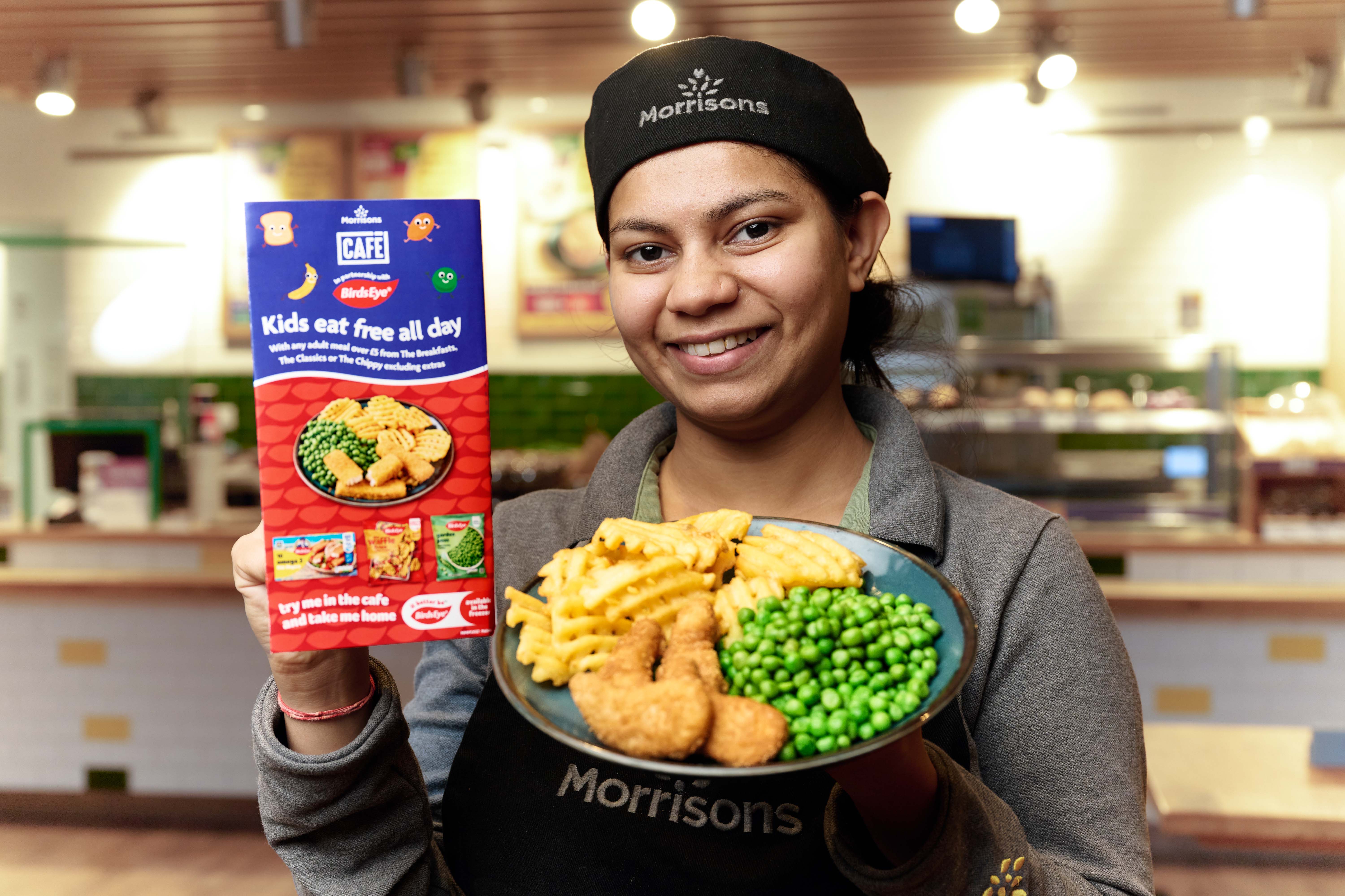 Morrisons launches new kids' menu with Birds Eye favourites