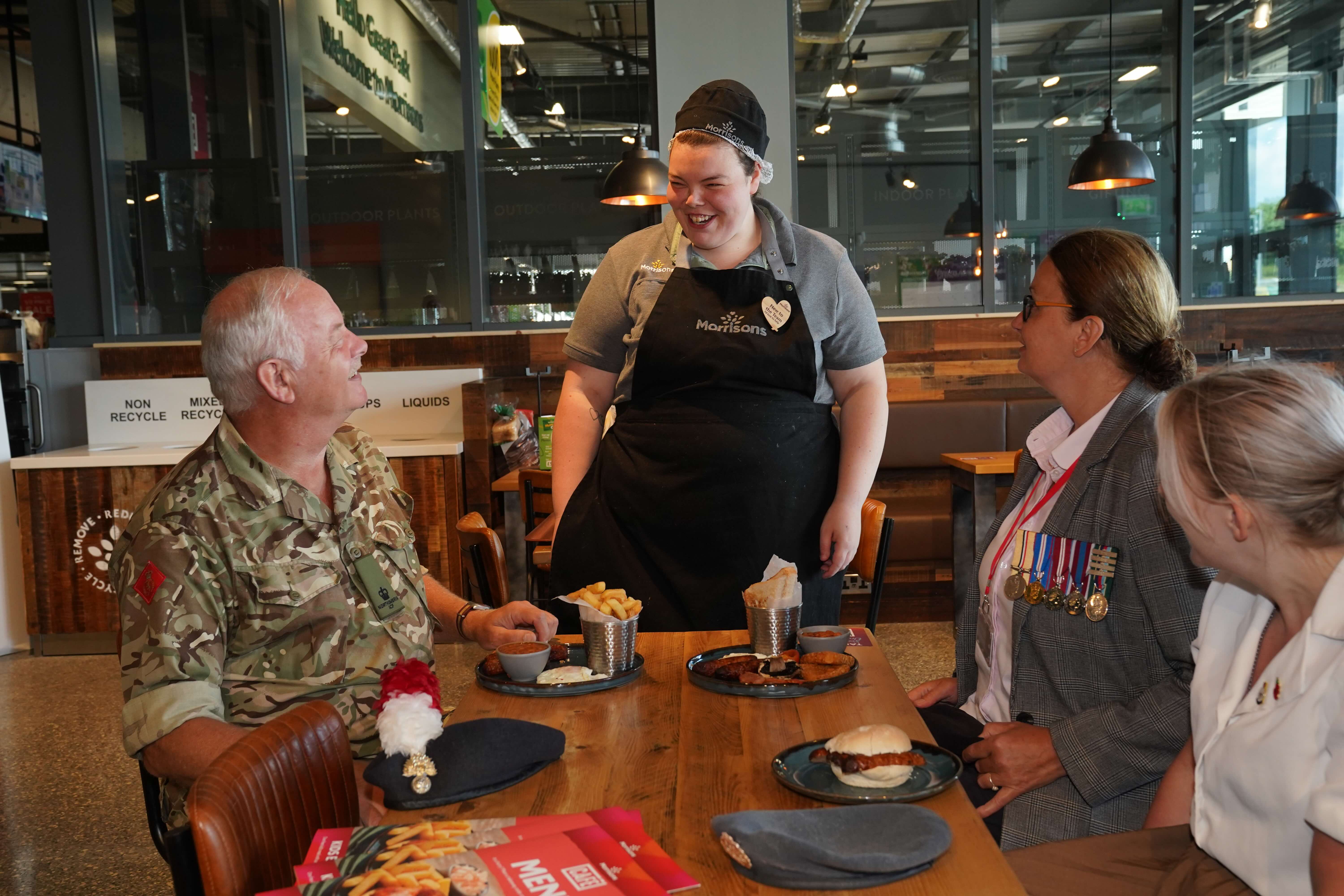 Morrisons says ‘thank you’ to veterans with a free hot drink on the 80th anniversary of VE day