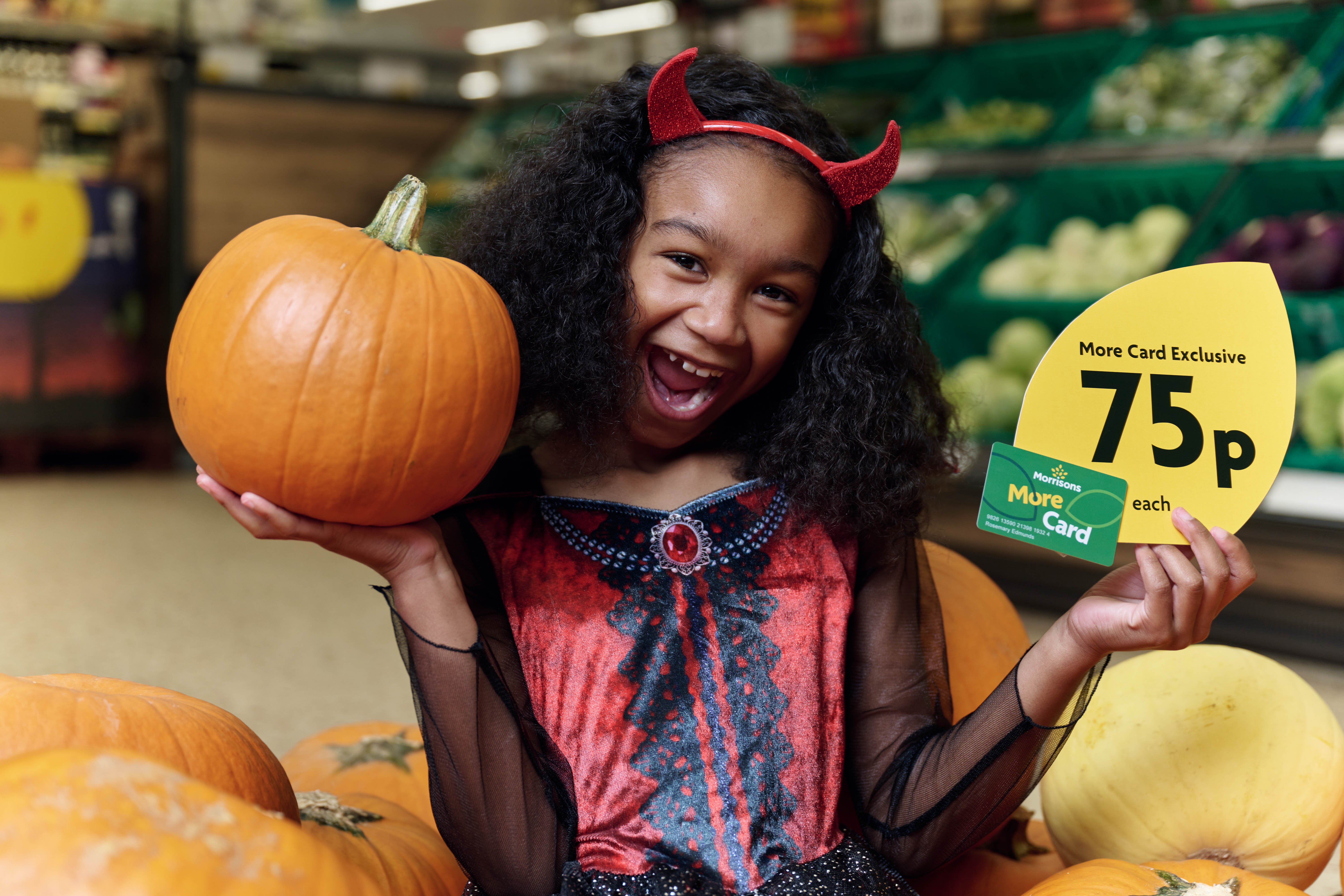 Un-boo-lievable: Morrisons is selling the cheapest supermarket pumpkins for just 75p